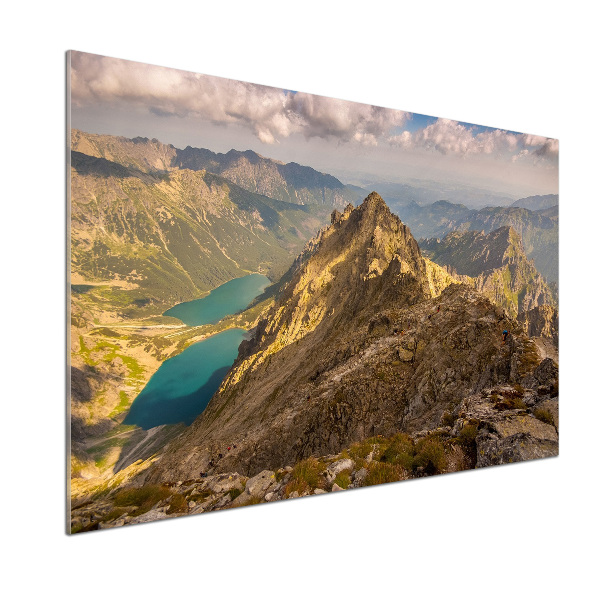 Cooker splashback Morskie Oko Tatry