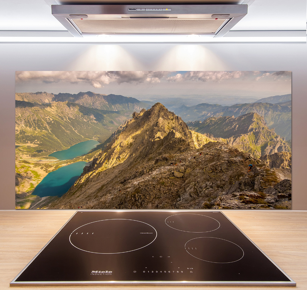 Cooker splashback Morskie Oko Tatry