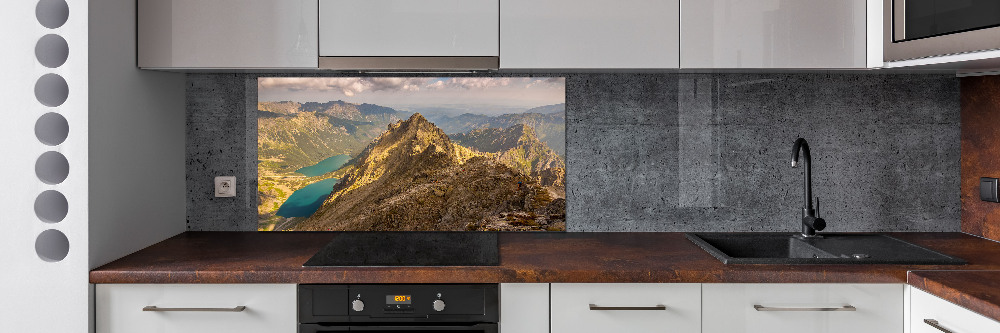 Cooker splashback Morskie Oko Tatry