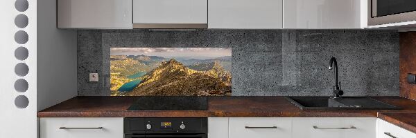 Cooker splashback Morskie Oko Tatry