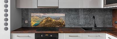 Cooker splashback Morskie Oko Tatry