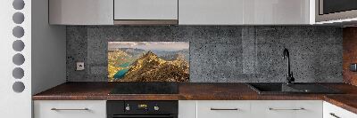 Cooker splashback Morskie Oko Tatry