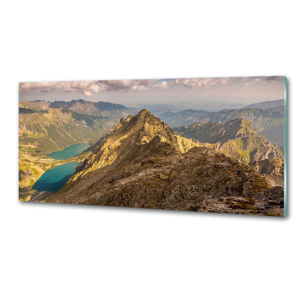 Cooker splashback Morskie Oko Tatry