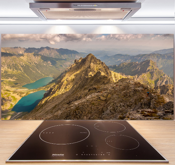 Cooker splashback Morskie Oko Tatry