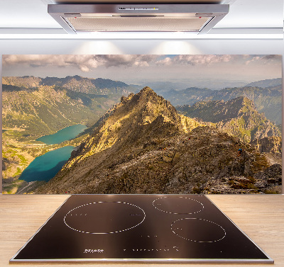 Cooker splashback Morskie Oko Tatry