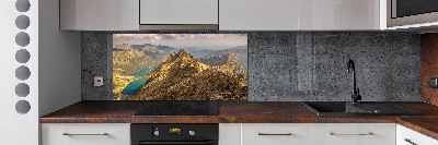 Cooker splashback Morskie Oko Tatry