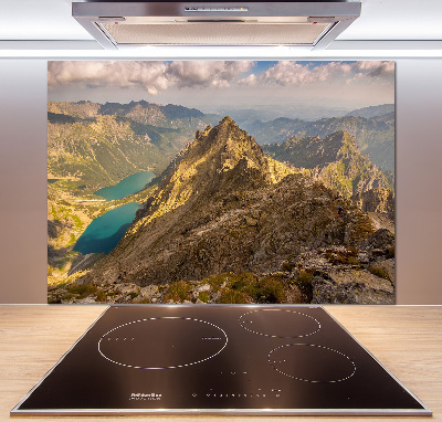 Cooker splashback Morskie Oko Tatry