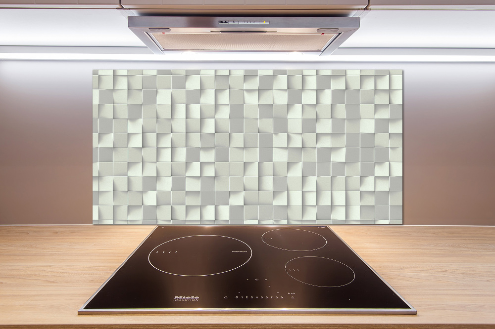 Cooker splashback Geometric background