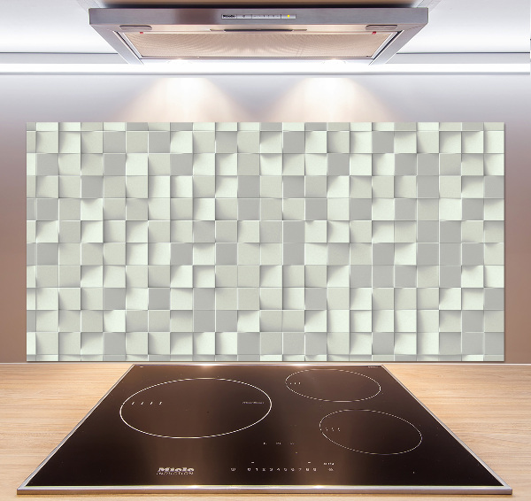 Cooker splashback Geometric background