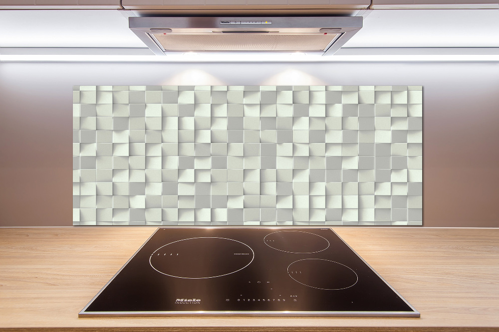 Cooker splashback Geometric background