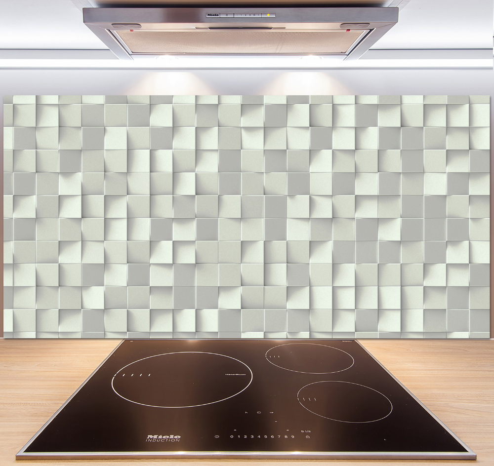 Cooker splashback Geometric background