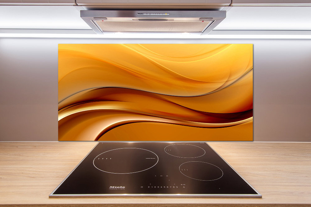 Cooker splashback Background waves