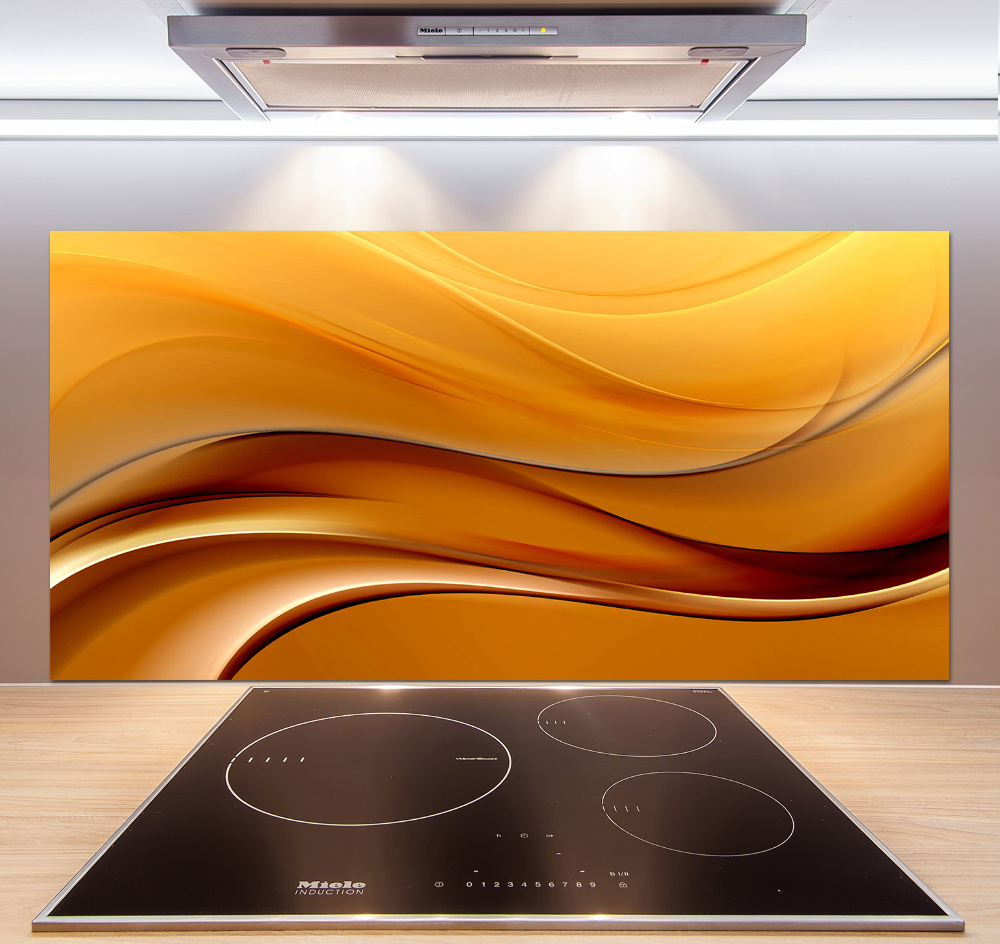 Cooker splashback Background waves