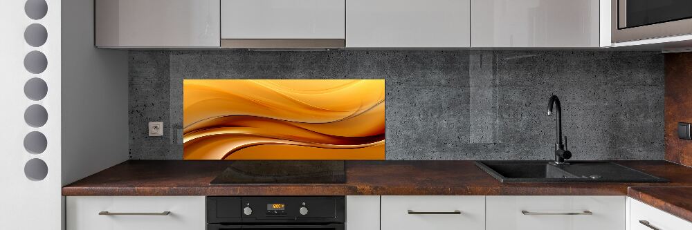 Cooker splashback Background waves