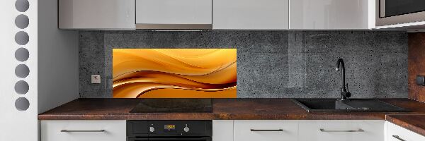 Cooker splashback Background waves