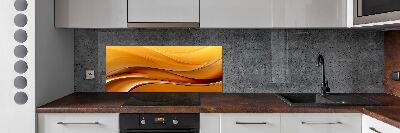 Cooker splashback Background waves