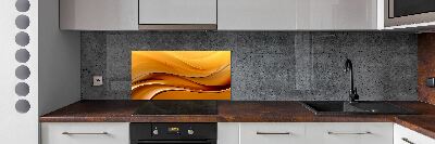 Cooker splashback Background waves