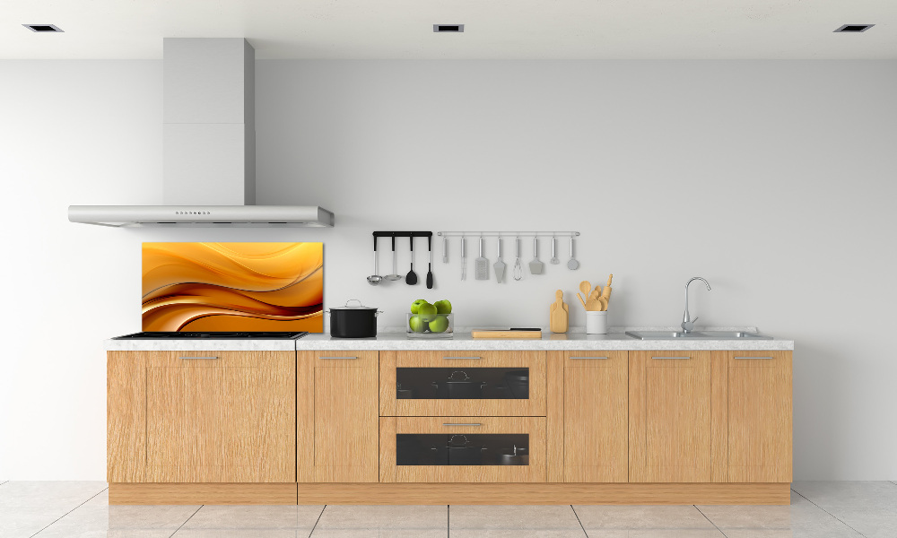 Cooker splashback Background waves