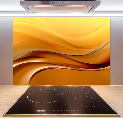 Cooker splashback Background waves