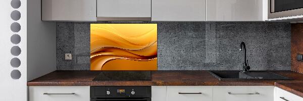 Cooker splashback Background waves