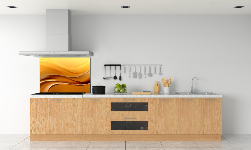 Cooker splashback Background waves