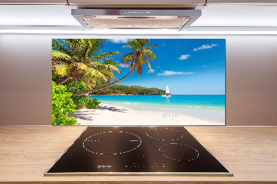 Cooker splashback Tropical beach