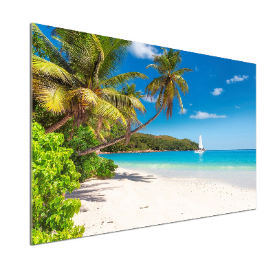 Cooker splashback Tropical beach