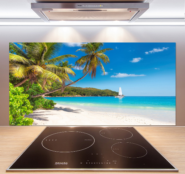 Cooker splashback Tropical beach