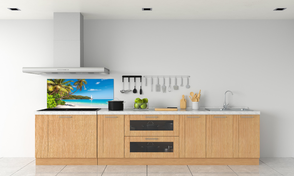 Cooker splashback Tropical beach