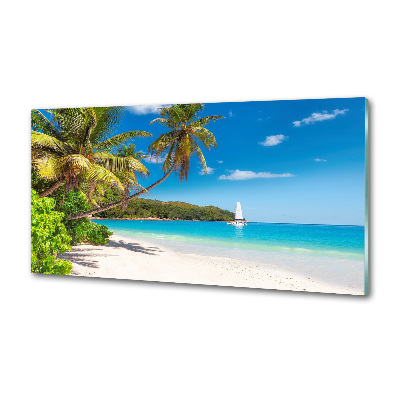 Cooker splashback Tropical beach