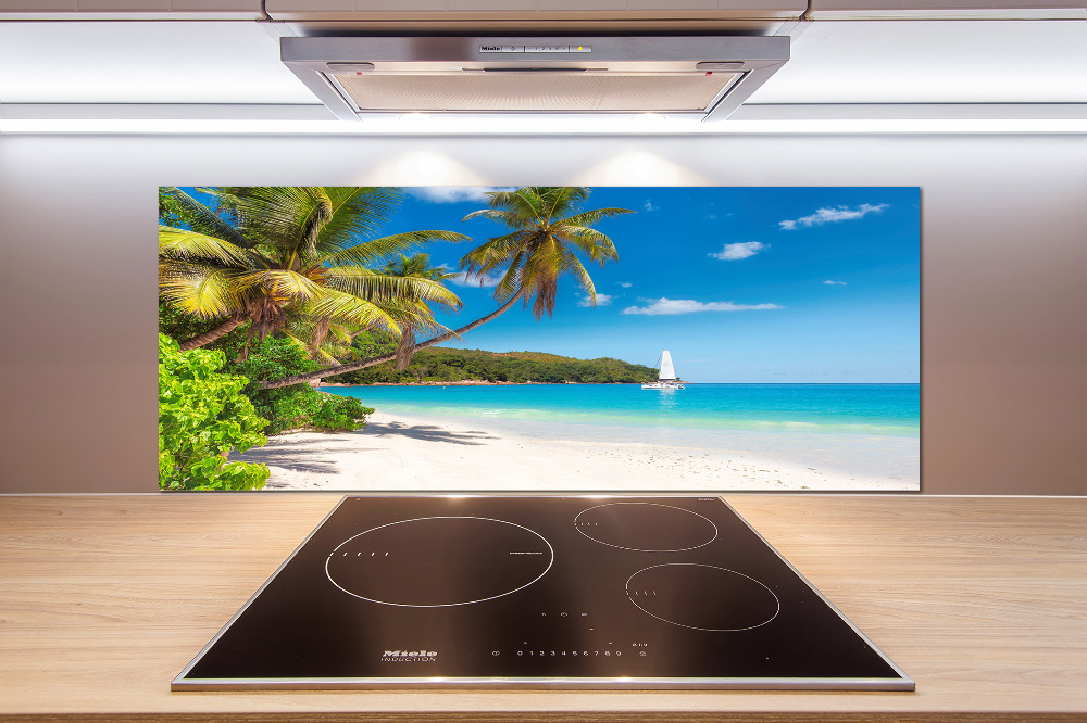 Cooker splashback Tropical beach