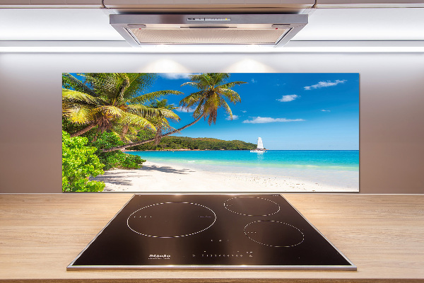 Cooker splashback Tropical beach