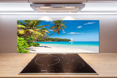 Cooker splashback Tropical beach