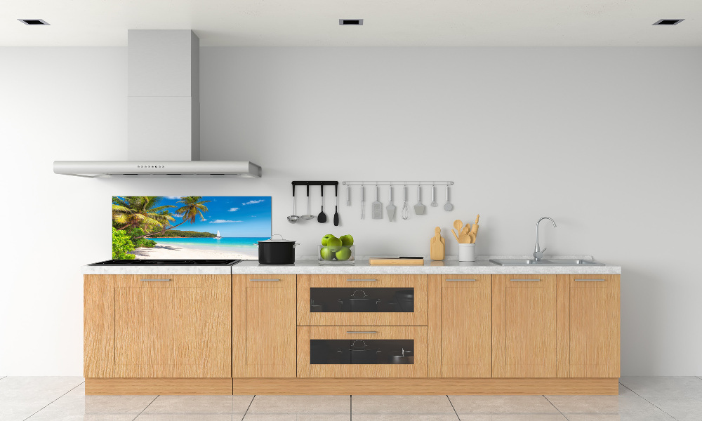 Cooker splashback Tropical beach