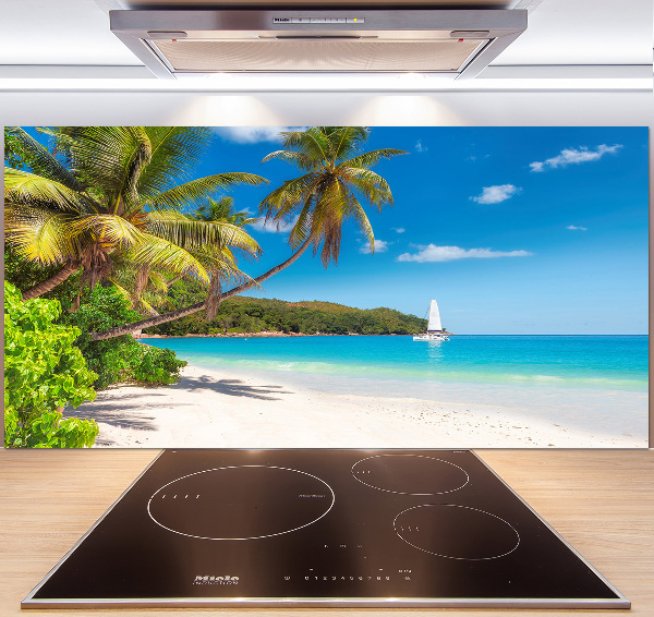 Cooker splashback Tropical beach