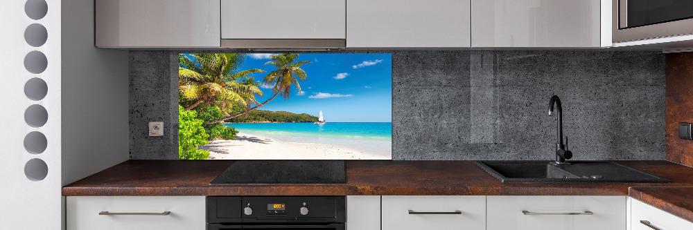 Cooker splashback Tropical beach