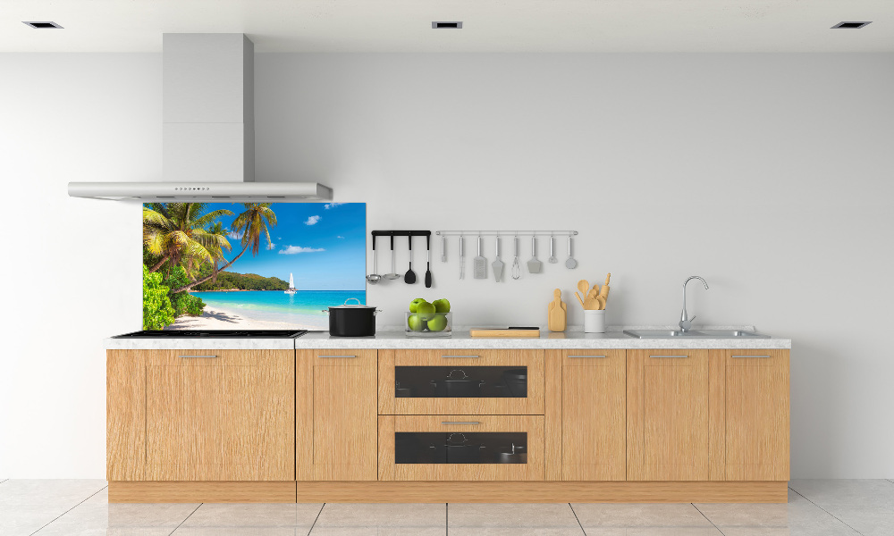 Cooker splashback Tropical beach