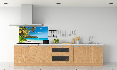 Cooker splashback Tropical beach