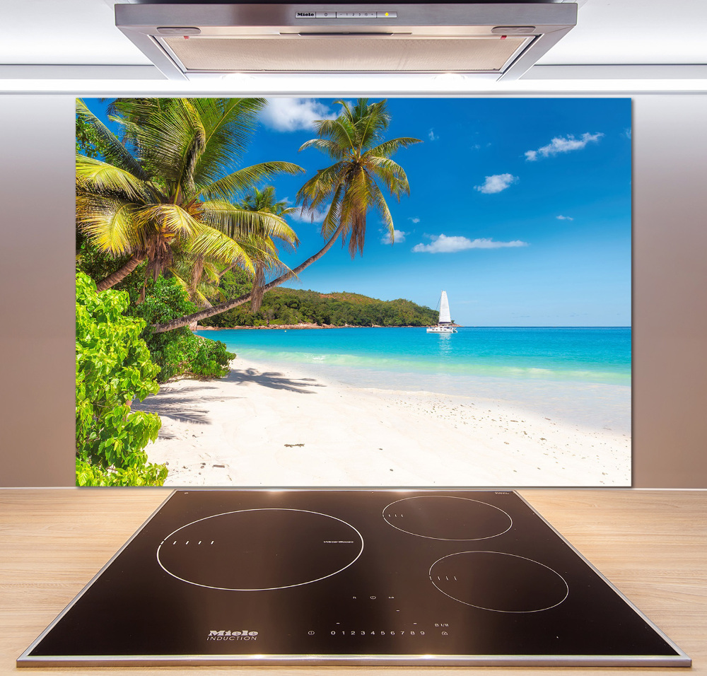 Cooker splashback Tropical beach