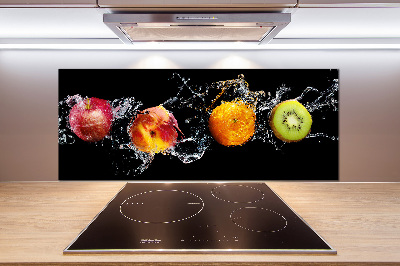 Cooker splashback Fruit and water