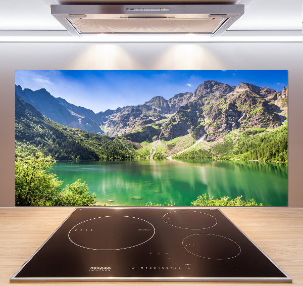 Cooker splashback Morskie Oko Tatry