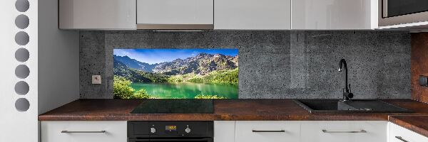 Cooker splashback Morskie Oko Tatry