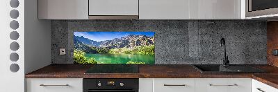 Cooker splashback Morskie Oko Tatry