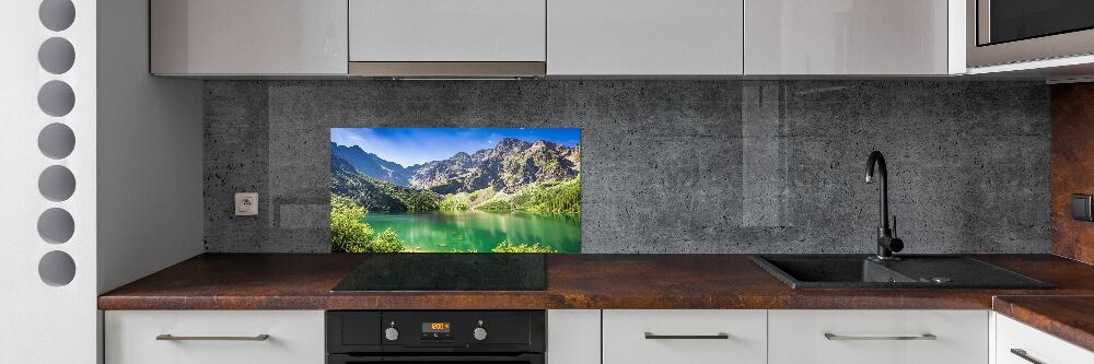 Cooker splashback Morskie Oko Tatry