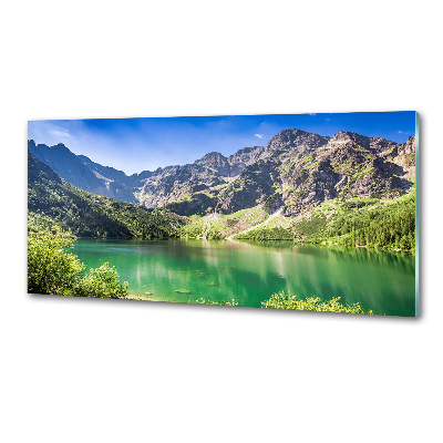 Cooker splashback Morskie Oko Tatry