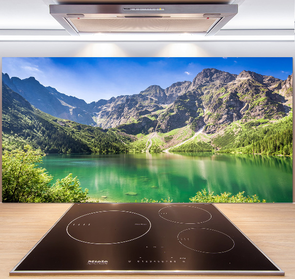 Cooker splashback Morskie Oko Tatry