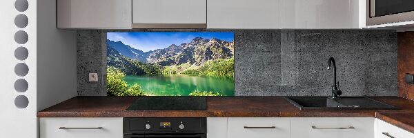 Cooker splashback Morskie Oko Tatry