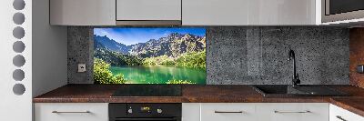 Cooker splashback Morskie Oko Tatry