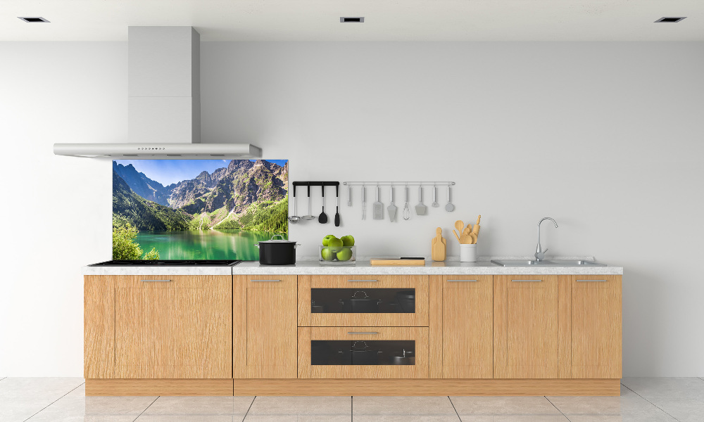 Cooker splashback Morskie Oko Tatry