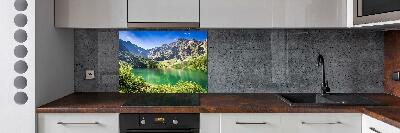 Cooker splashback Morskie Oko Tatry